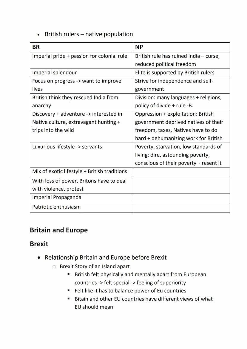 Great Britain
Immigration
• Immigration
o General
▪ Always part of British history
Highest amount of immigrants in 1945 -> several waves
thr