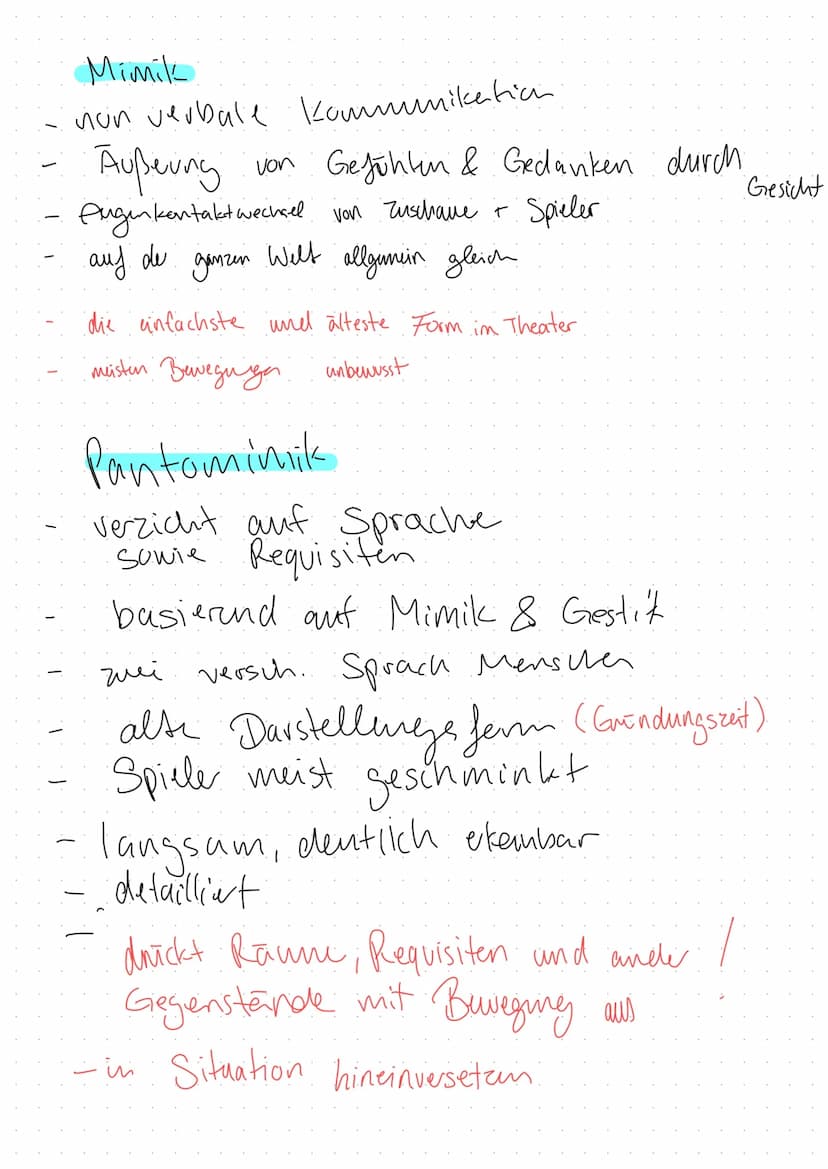 Gestik
Sprachbezogen
1
Konkret auf das gesagte
Lernzettel
Darstellendes Spiel.
1. Klausur
Nonverbale Kommunikation
Bewegung/Gebärde
Körper- 
