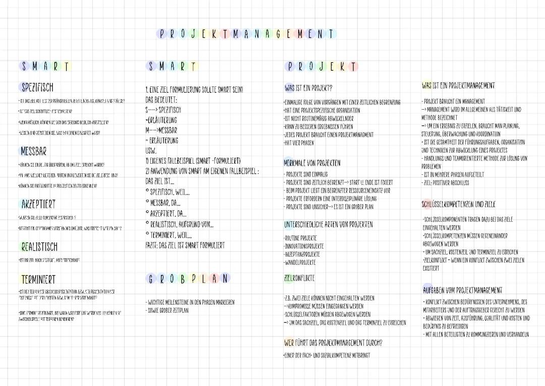 Projektmanagement 