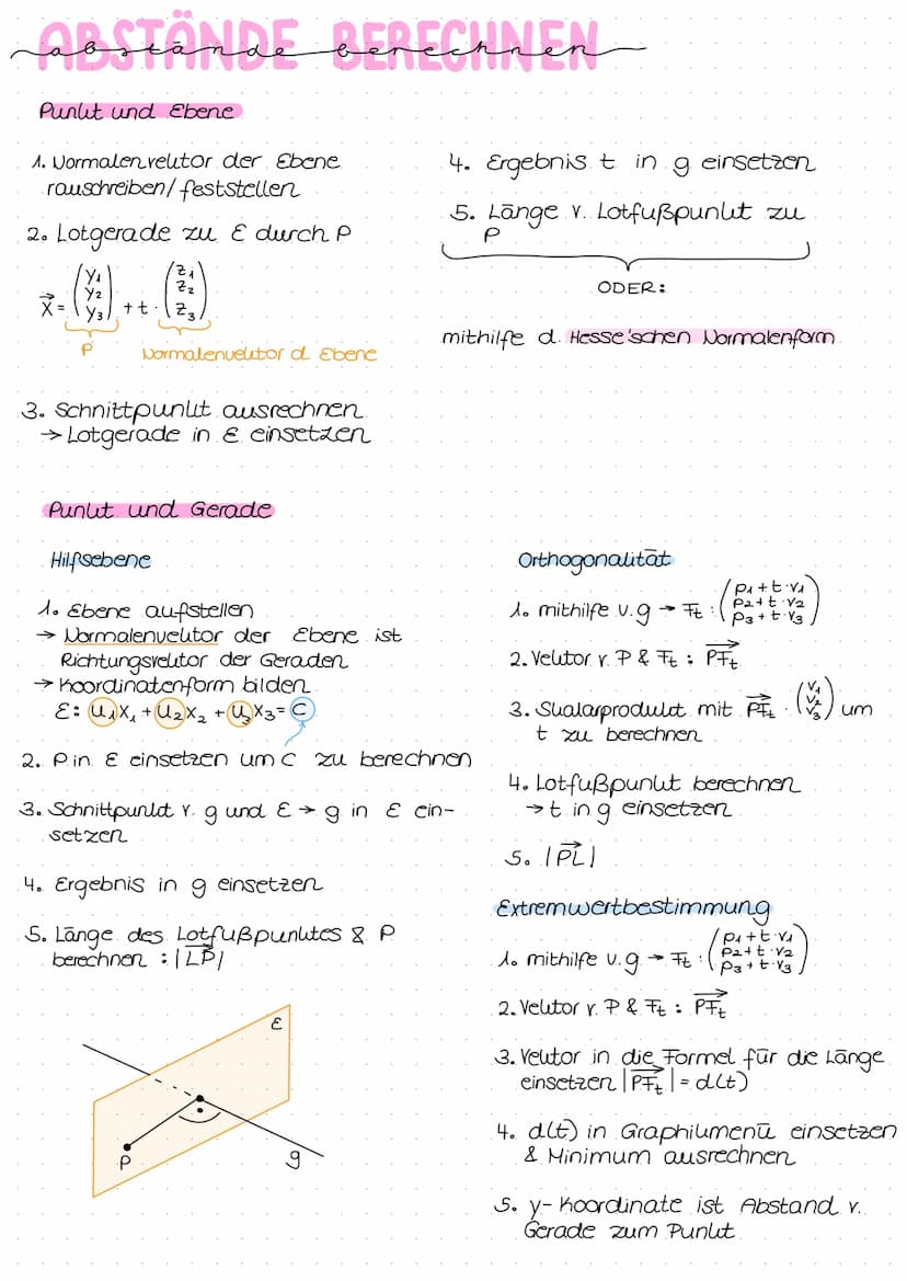 LANGEN UND WINKEL
Länge eines Velitors
lal= √a₁²³ + a₂²+ a²²²
2
2
|BC| = -√ (c₂b₂)² + (c₂-b₂)² + (C3-b3) ²
Winkel zwischen Velitoren
a. b
co