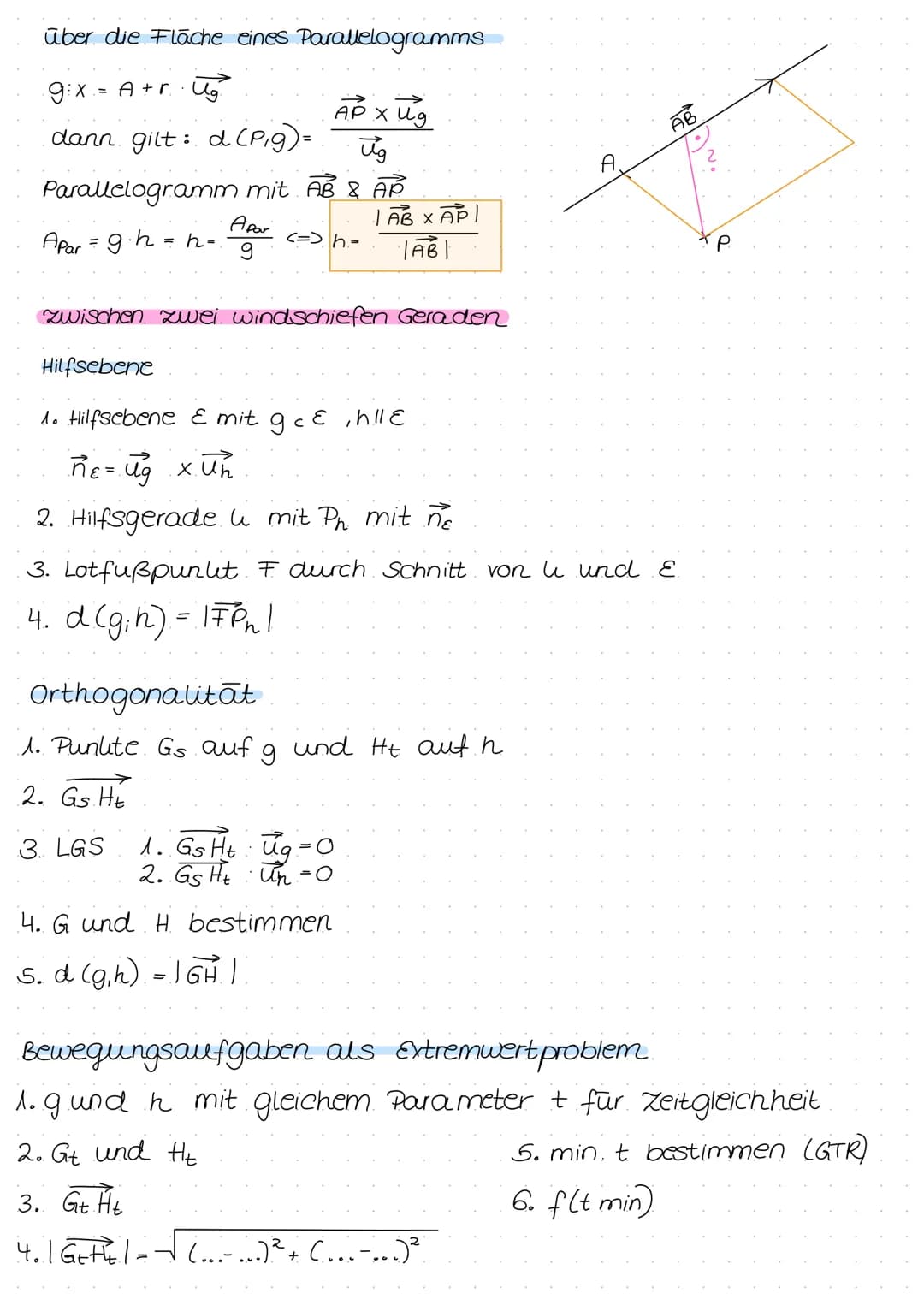 LANGEN UND WINKEL
Länge eines Velitors
lal= √a₁²³ + a₂²+ a²²²
2
2
|BC| = -√ (c₂b₂)² + (c₂-b₂)² + (C3-b3) ²
Winkel zwischen Velitoren
a. b
co