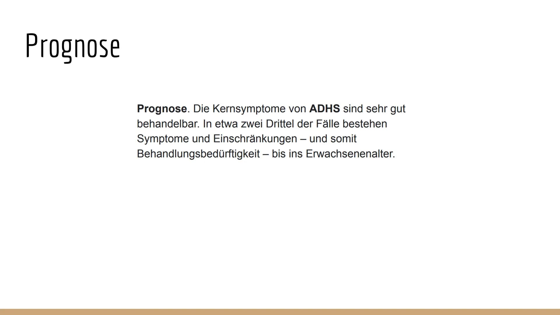 ADHS
3 Gliederung
Definition
• Symptome
Folgen
●
Unterschied ADS - ADHS
Ursachen
Diagnostik
Therapie
Prognose
Quellenangaben
Komorbiditäten 