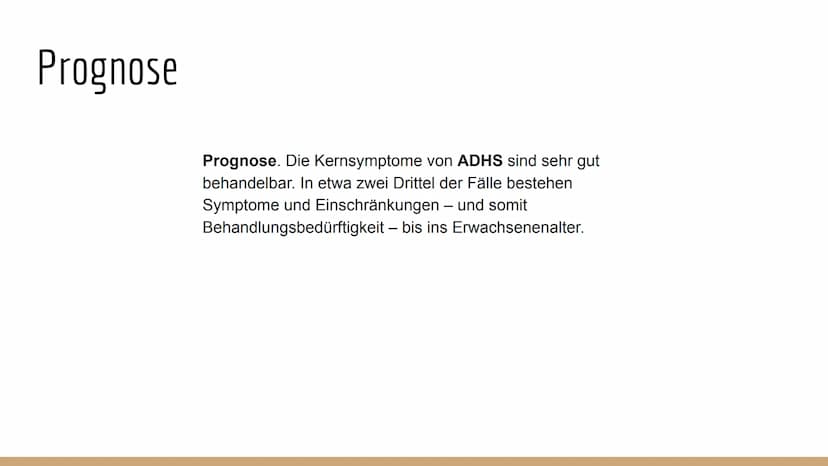 ADHS
3 Gliederung
Definition
• Symptome
Folgen
●
Unterschied ADS - ADHS
Ursachen
Diagnostik
Therapie
Prognose
Quellenangaben
Komorbiditäten 