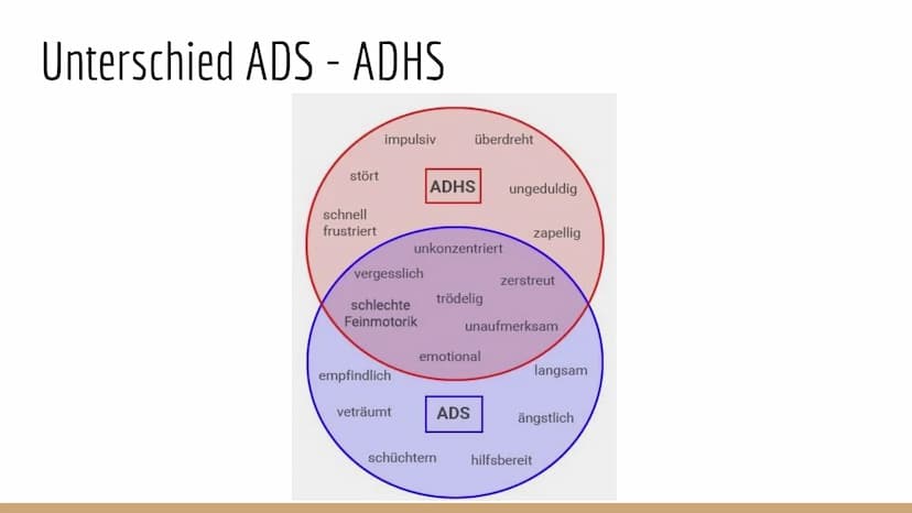 ADHS
3 Gliederung
Definition
• Symptome
Folgen
●
Unterschied ADS - ADHS
Ursachen
Diagnostik
Therapie
Prognose
Quellenangaben
Komorbiditäten 
