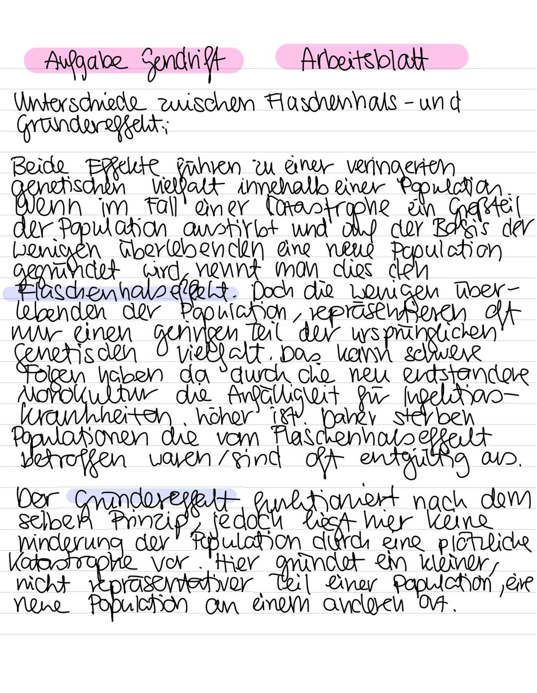 Evolution:
Alles, was wir gemacht haben:
Darwin und seine Erkenntnisse
Die darauf aufbauende synthetische Theorie der Evolution mit den Evol