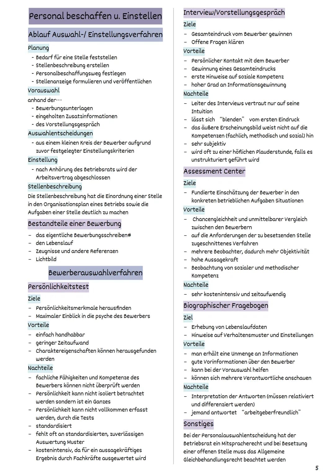 Personalmanagement
Personalmanagement allgemein
Begriffe, Ziele, Aufgaben und
Geschäftsprozesse der
Personalwirtschaft
Begriffe und Ziele de