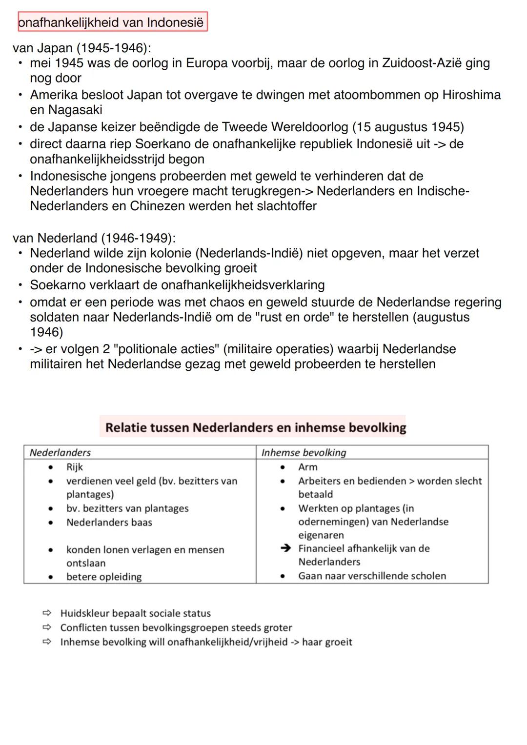 Kolonialisme/ Nederlands-Indië
kolonië is een gebied dat is ingenomen door een land om te profiteren van de
opbrengst van dat gebied.
Ertrag