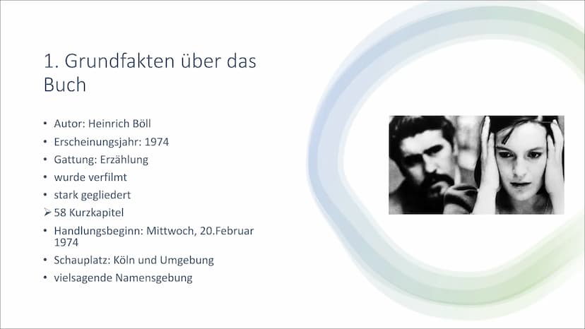 Die verlorene Ehre der Katharina Blum
Oder: Wie Gewalt entstehen und wohin sie führen kann
Autor: Heinrich Böll
Erschienen: 1974
stark gegli