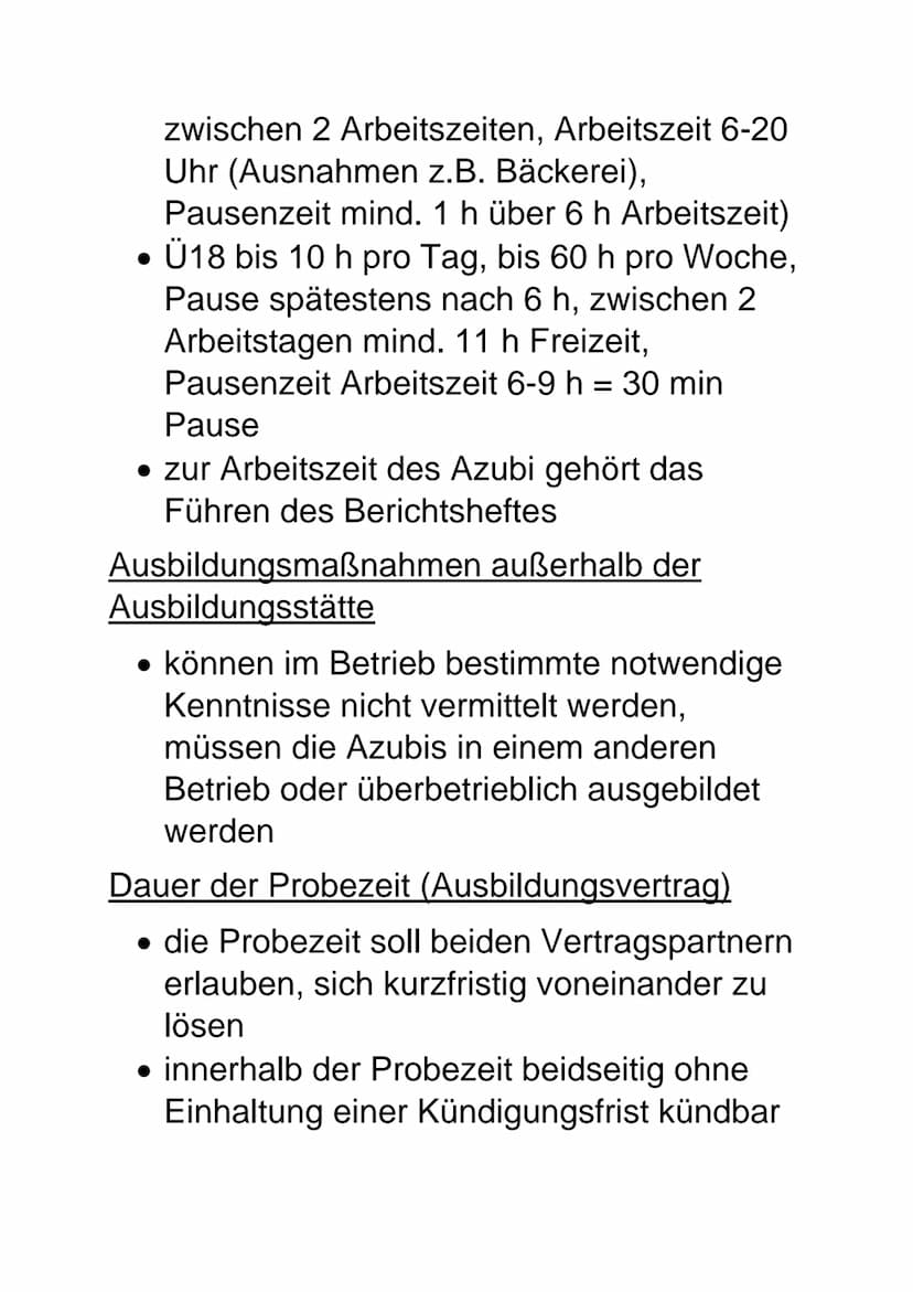 Orientierung in Ausbildung und Beruf
1 Ausbildung nach Vertrag
Gesetzlich geregelter Anspruch auf einen
schriftlichen Ausbildungsvertrag, de