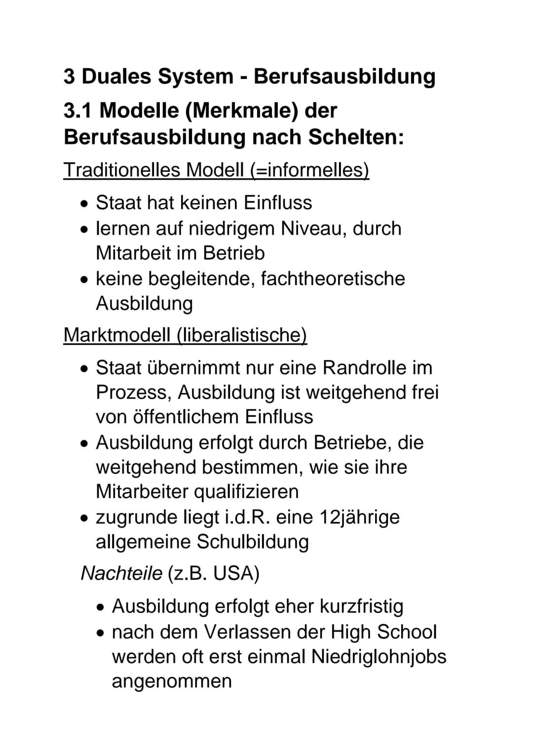 Orientierung in Ausbildung und Beruf
1 Ausbildung nach Vertrag
Gesetzlich geregelter Anspruch auf einen
schriftlichen Ausbildungsvertrag, de