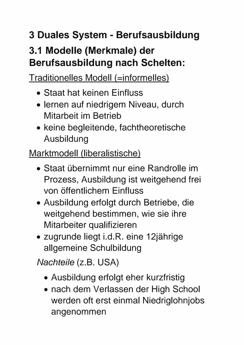 Orientierung in Ausbildung und Beruf
1 Ausbildung nach Vertrag
Gesetzlich geregelter Anspruch auf einen
schriftlichen Ausbildungsvertrag, de