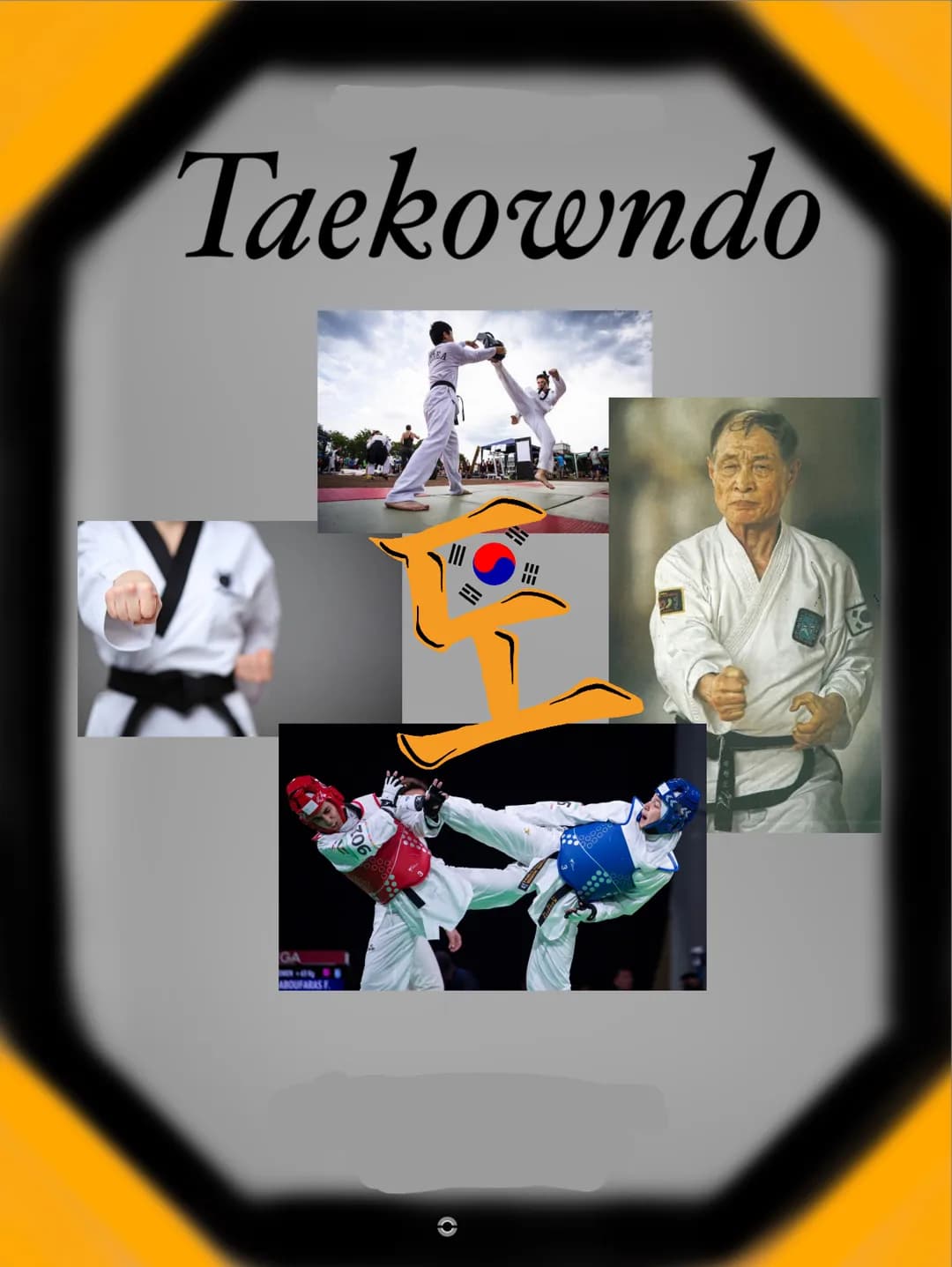 Taekowndo
GA
+45
AROUFARAS F
(
III
III Y
Einführung
Im Rahmen dieser Projektarbeit haben wir uns mit das Thema
Taekwondo beschäftigt.
Wir si