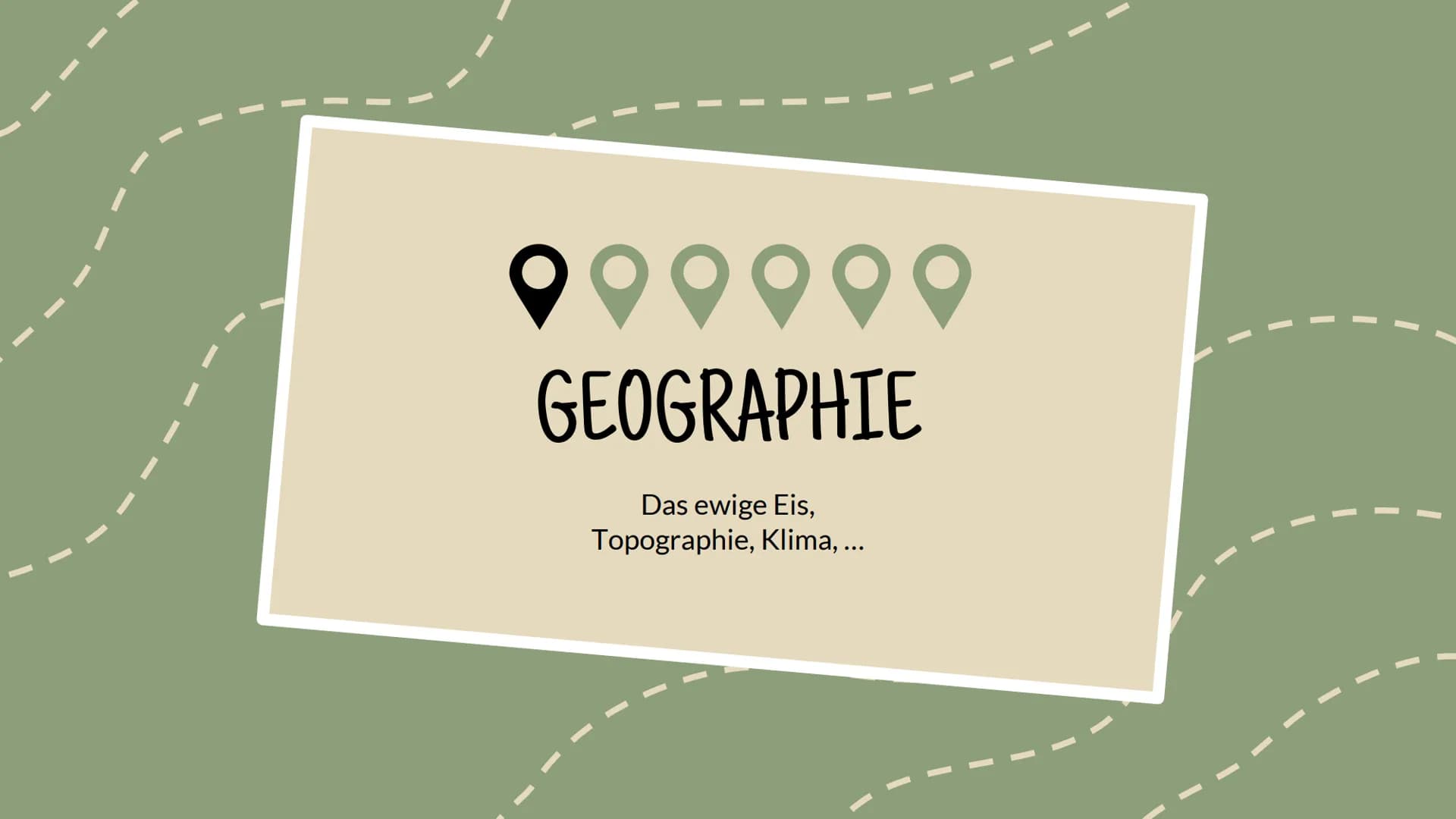 ANTARKTISCHE
DER
KONTINENT
— —
Nina Männel ERRENTER
-30
TOPOGRAPHIE
Unter Eispanzer kilometerlange Gebirge mit zerklüfteten Schluchten
Fläch