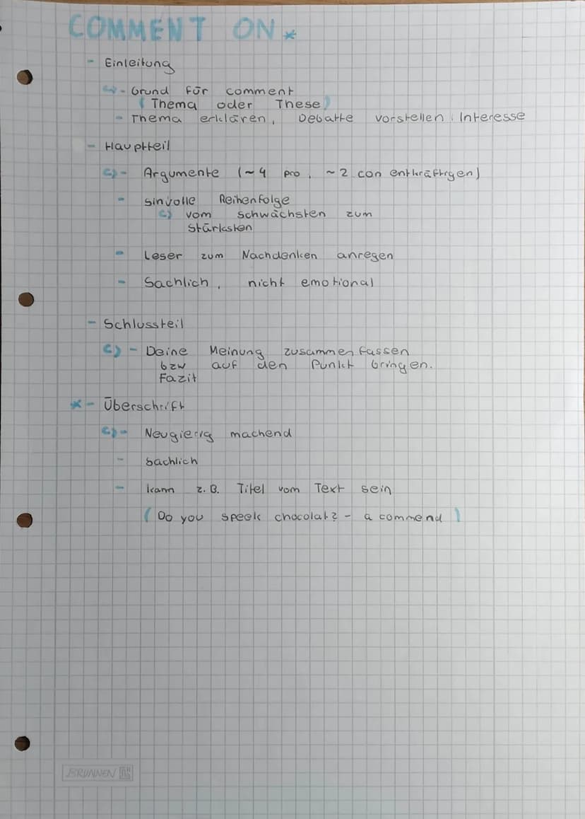 DESCRIBE (say what it
Simple present
kurze
The
by
in
Haubteil
- alle
BRUNNEN
Einleitung mit Textsorte, Autor Thema. Titel
given
text
i's an 