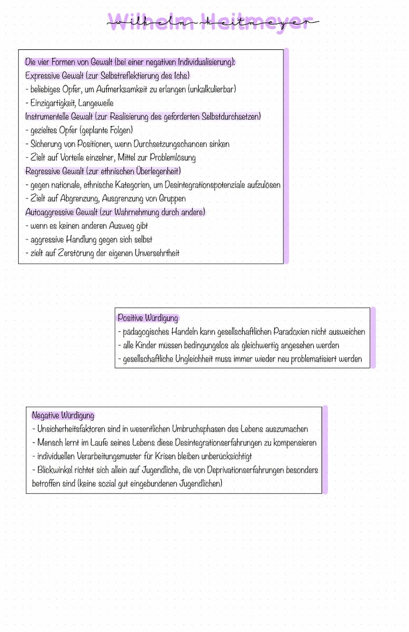 Wilhelm icitmeyer
Wilhelm Heitmeyer
1945-heute
- Pädagoge (Forschungen zu Gewalt/Rechtsextremismus/
Fremdenfeindlichkeit mit Hinblick auf So