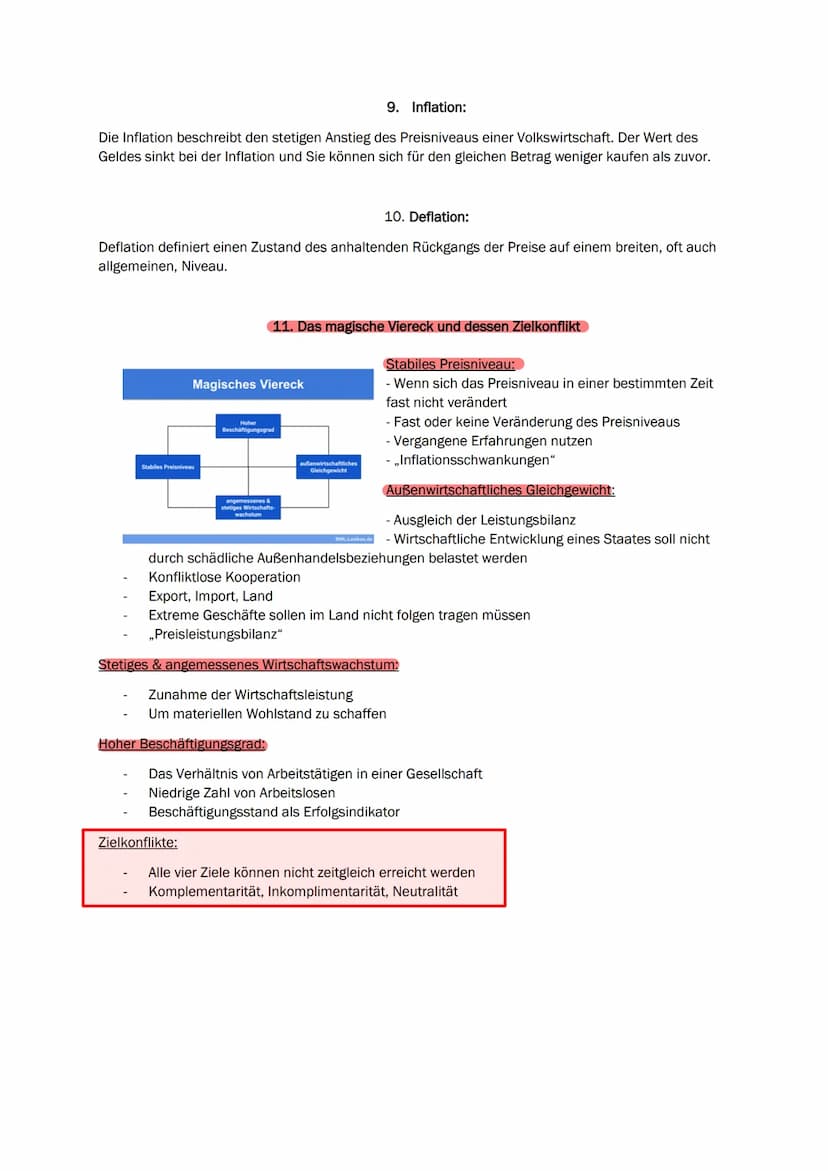 Sozialwissenschaften LK Themen Zusammenfassung Q1 1. Klausur:
1. Das Bruttoinlandsprodukt
2. Reale BIP
3. Nominale BIP
4. Bruttowertschöpfun