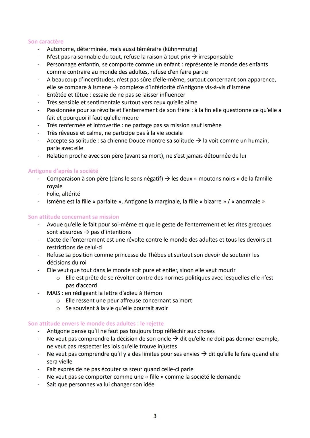 RÉSUMÉ
Antigone est une pièce de Jean Anouilh montré pour la première fois dans une mise en scène, décors
et costumes de André Barsac au thé