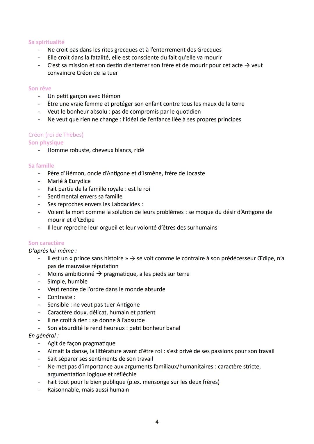 RÉSUMÉ
Antigone est une pièce de Jean Anouilh montré pour la première fois dans une mise en scène, décors
et costumes de André Barsac au thé