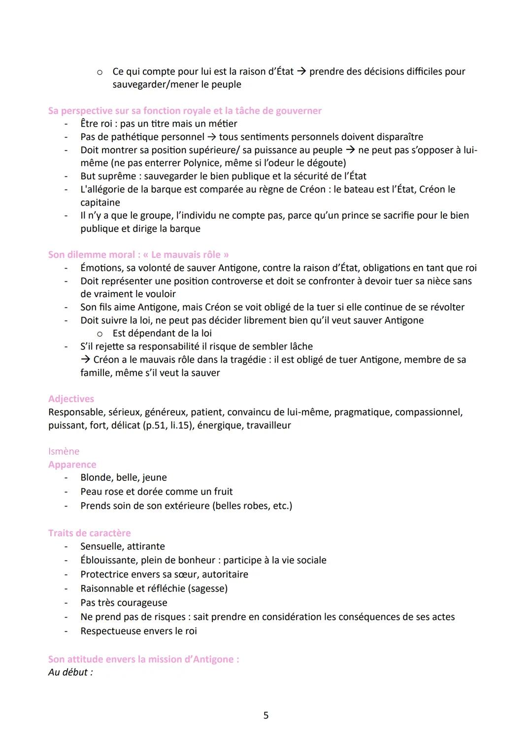 RÉSUMÉ
Antigone est une pièce de Jean Anouilh montré pour la première fois dans une mise en scène, décors
et costumes de André Barsac au thé