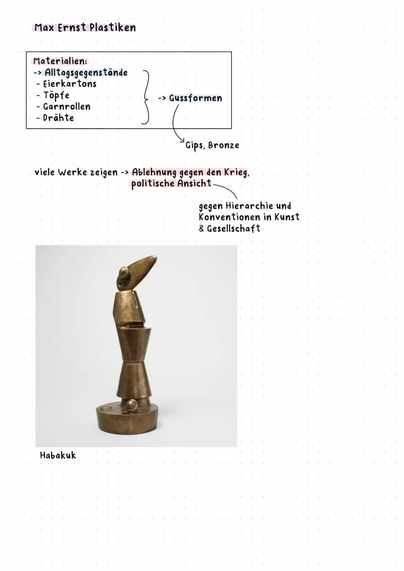 Allgemeines
- geboren am 2. April 1891 in Brühl
- gestorben am 1. April 1976 in Paris
- Maler, Bildhauer, Zeichner und Dichter
- einer der w