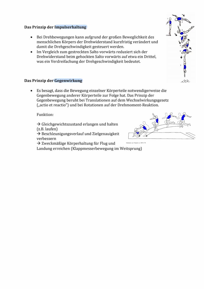 Lernzettel Sport Theorie Nr. 1
Biomechanik Definition:
Die Biomechanik des Sports hat die Beschreibung und Erklärung der Erscheinungen und
U