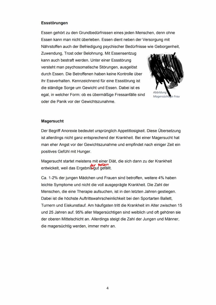 Note: sehr
MAGERSUCHT
Projektarbeit Ernährungslehre
gut
(
07.02.21
STUFE 11
LUISA
LEHRERIN: FRAU
Abgabetermin: 07.01.2021 Inhaltsverzeichnis
