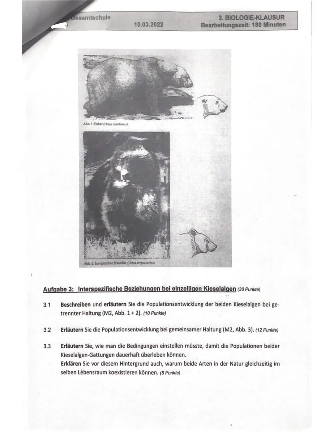 LK Q1/
1.2
1-Gesamtschule
>
1.3
Aufgabe 1: Überlebensrate von Garnelen (Crangon septemspinosa) (30 Punkte)
1.1 Beschreiben und analysieren S