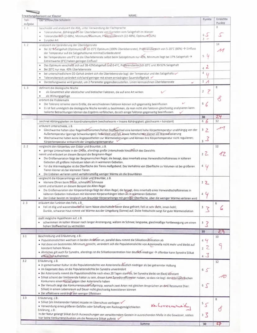 LK Q1/
1.2
1-Gesamtschule
>
1.3
Aufgabe 1: Überlebensrate von Garnelen (Crangon septemspinosa) (30 Punkte)
1.1 Beschreiben und analysieren S
