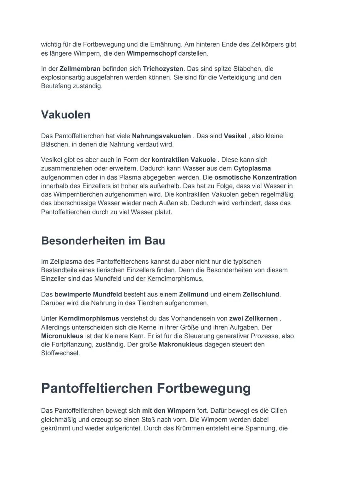 Pantoffeltierchen einfach erklärt
Das Pantoffeltierchen ist ein tierischer Einzeller. Der wissenschaftliche Begriff ist
Paramecium caudatum.