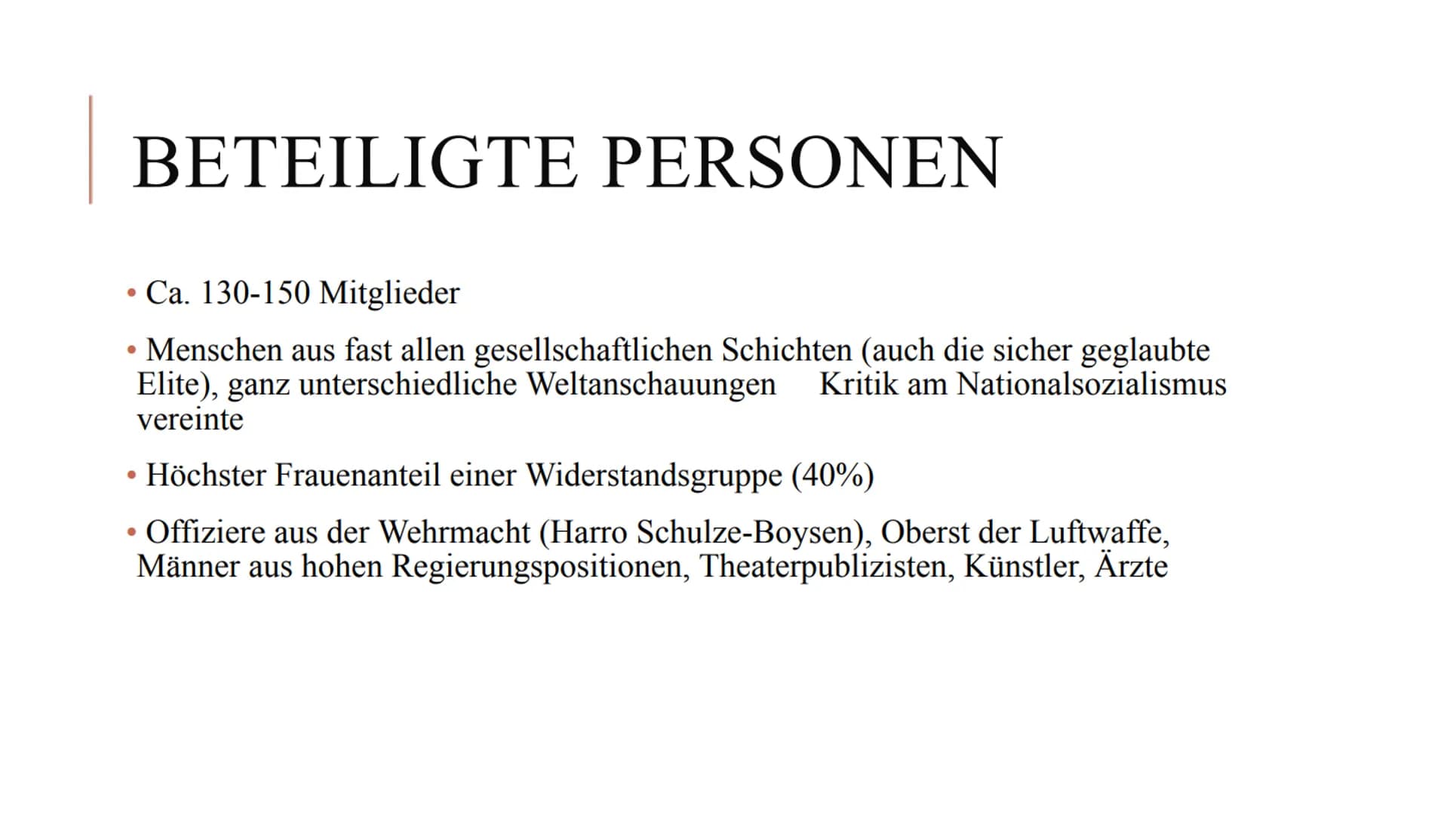 HTTPS://WWW.YOUTUBE.COM/WATC
44.30
V=08AGL8OYT Lilly Janischewski
Die Widerstandsgruppe ,,Rote Kapelle"
Widerstandsbewegung durch alle Schic