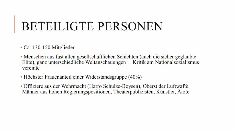 HTTPS://WWW.YOUTUBE.COM/WATC
44.30
V=08AGL8OYT Lilly Janischewski
Die Widerstandsgruppe ,,Rote Kapelle"
Widerstandsbewegung durch alle Schic
