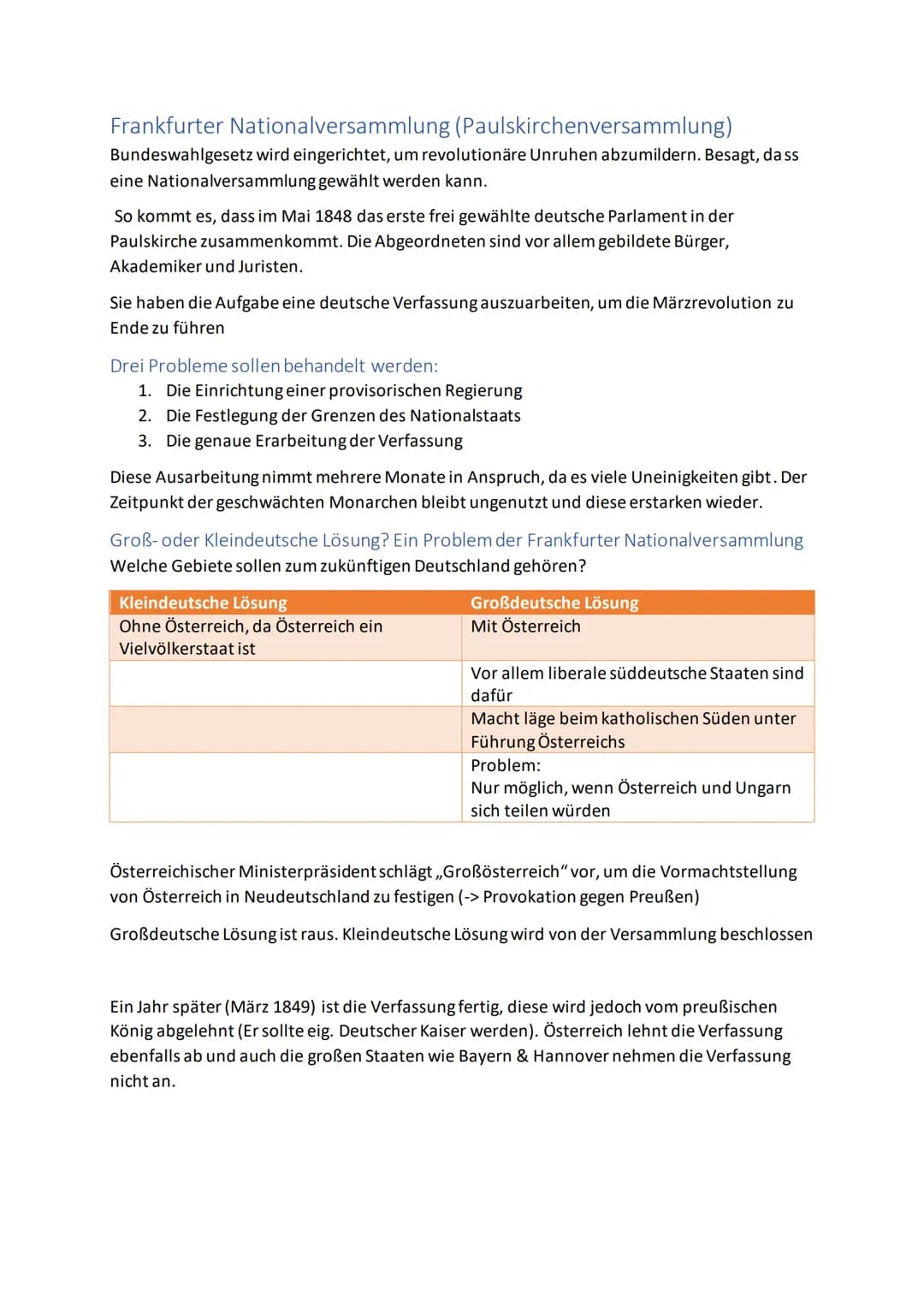 Geschichte Abiturvorbereitung 1815-
1945
Inhalt
Wiener Kongress (Simpleclub)
Ausgangslage:....
Wiener Kongress:.
Die deutsche Frage beim Wie