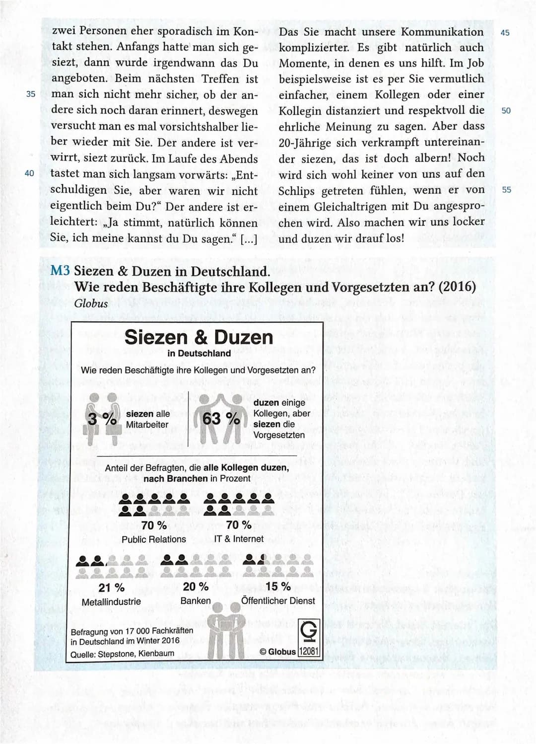 Netiquette: Angemessene und wertschätzende
Kommunikation im Netz
Aufgabenart
Materialgestütztes Verfassen eines Textes mit fachspezifischem 