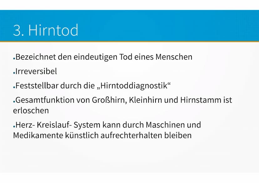 Die Organspende -
Sollte man als Christ Organspender se GFS Religion
Handout: Organspende -
Sollte man als Christ Organspender sein?
1. Orga