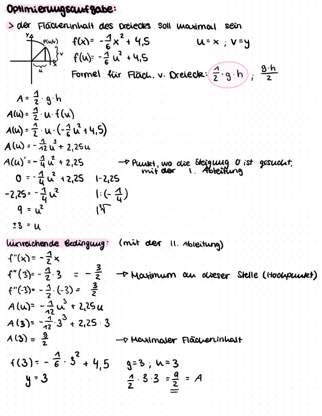 Integralreclining:
Stamfunktion → F'(x) = f(x) Aufleiten"
To
Flächeninhaltfunktions
Bestand
f(x) = x^
1
F(x) = n +₁
n11
X
Mathe
Beispiel:
f(