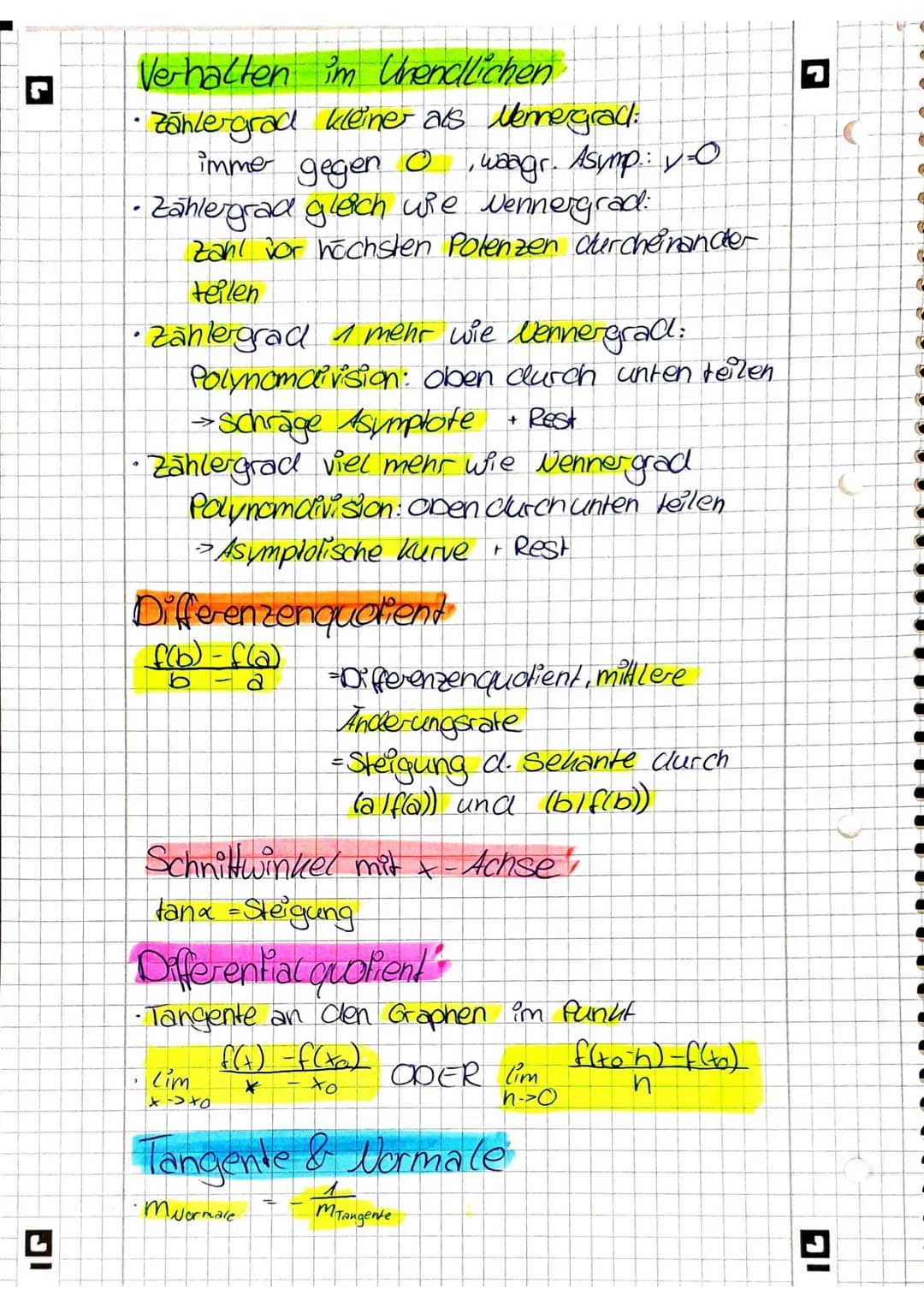 G
IG
L
Gebrochenrationale Funktionen"
• Nullstellen
•f(x)
2-3x
443-47²0 → Def. Luchen
Polstelle = Definitionslücke
• Lim
+-> 40
· Lim
+40
<
