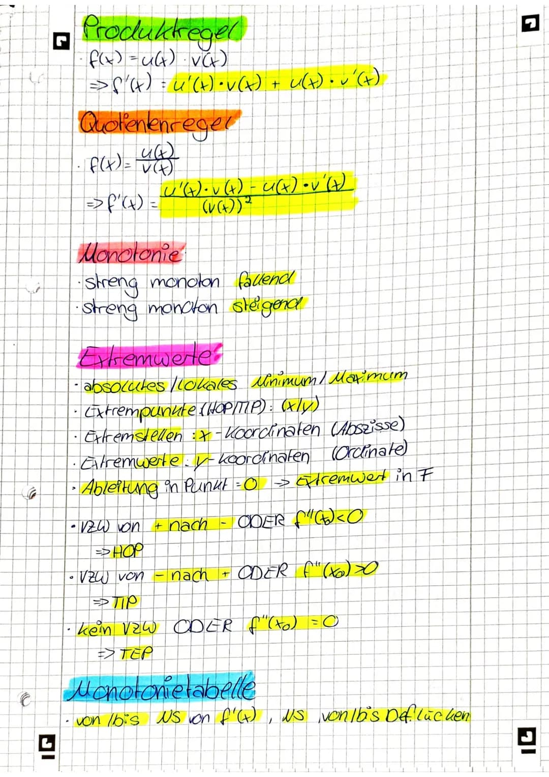 G
IG
L
Gebrochenrationale Funktionen"
• Nullstellen
•f(x)
2-3x
443-47²0 → Def. Luchen
Polstelle = Definitionslücke
• Lim
+-> 40
· Lim
+40
<
