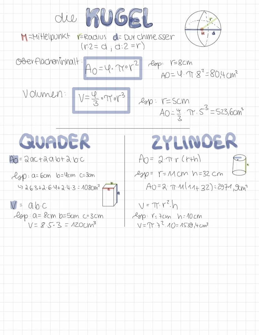 die PYRAMIDE
esp:
Squadratische Pyramide.
Ao= AG+AM
a²
geg: ha= 36cm
a=60cm
1. ha berechnen
ha S
29.ha
s²= ha² + (9² | (9) ²
ha? = s² - (a) 