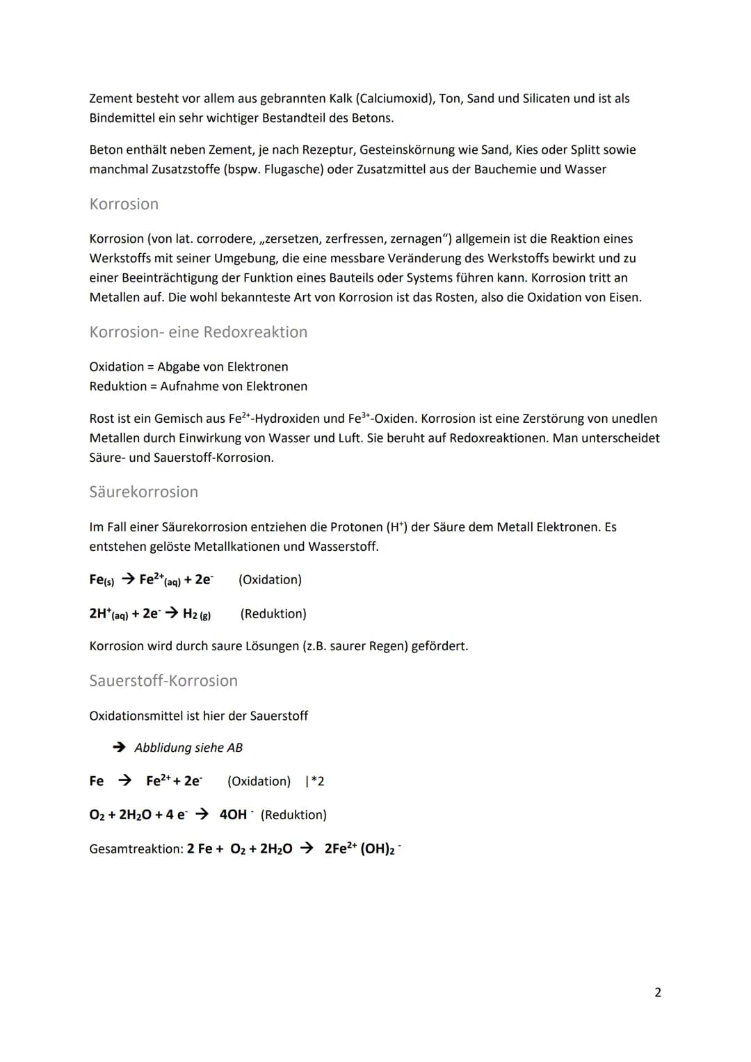 Brückenbau
Kalkkreislauf der Natur
● Regenwasser versickert, nimmt CO₂ auf und wird zu Kohlensäure H₂CO3
Kohlensäure reagiert mit Kalkstein,