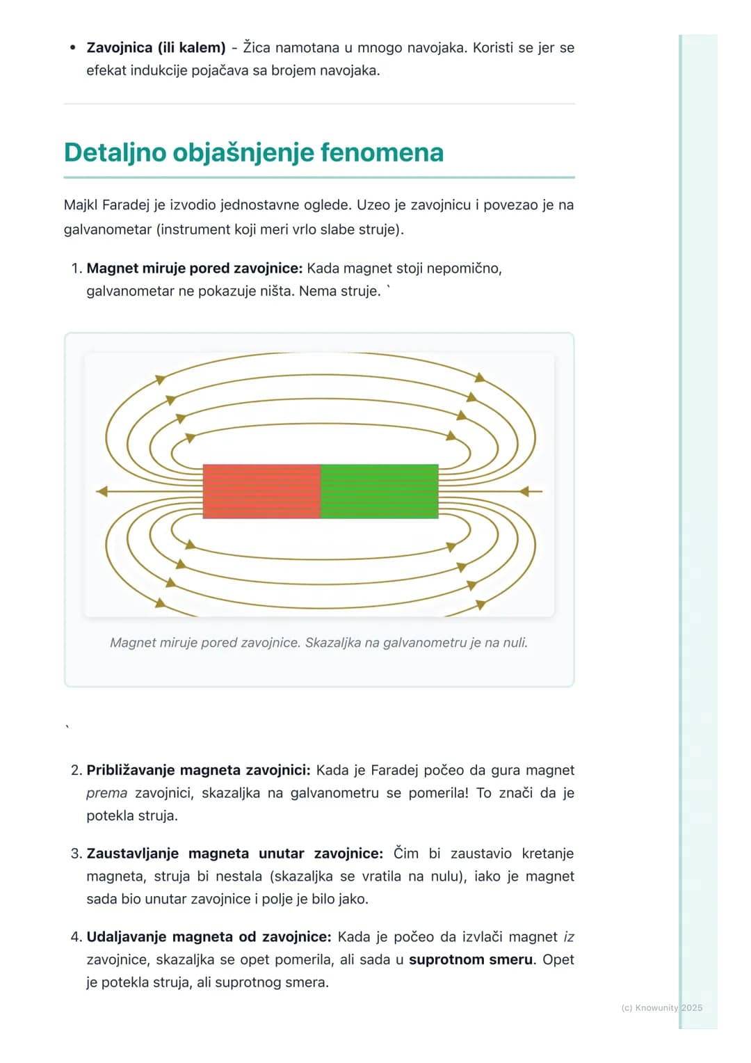 # Elektromagnetna indukcija
(osnovni pojmovi)

Uvod u elektromagnetnu indukciju

Ovo je u suštini obrnuto od onoga što smo učili o magnetnom