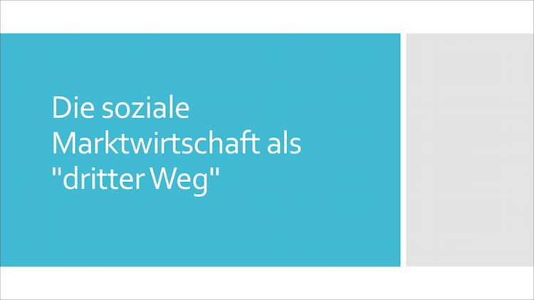 Know soziale Marktwirtschaft  thumbnail
