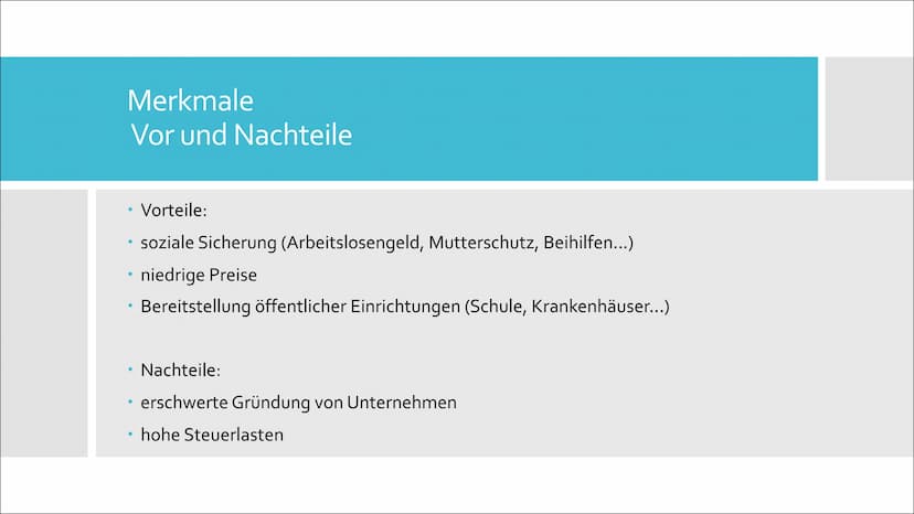 Die soziale
Marktwirtschaft als
"dritter Weg" Inhalt
Grundlagen
Merkmale
Merkmale Vor und Nachteile
Die freie Marktwirtschaft und der Zentra