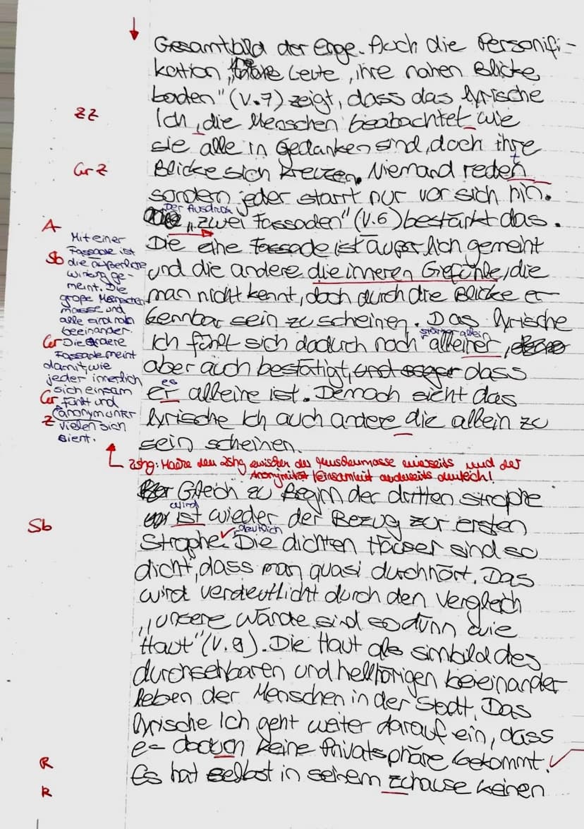 Deutsch, 10a
Klausur Nr.1
Gedichtinterpretation
25.10.2019
Aufgabenstellung: Analysiere das vorliegende Gedicht, indem Du
eine Einleitung un