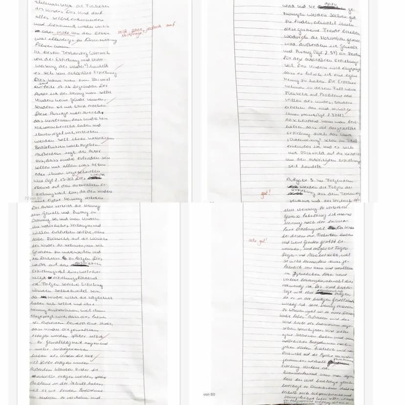 Grundkurs Erziehungswissenschaft
1.Klausur EF, PLE/ KUL
Datum: 19.11.2021
Erwartungshorizont
gabe 1:
.
Anforderungen
Die Schülerin/Der Schül