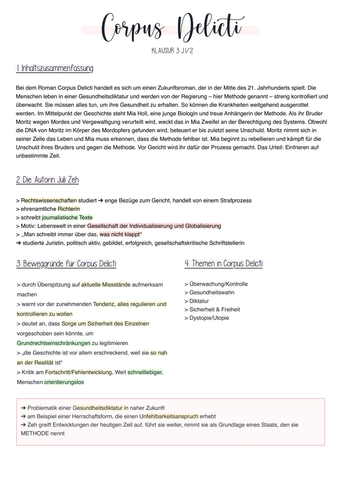 Moritz: keine Gefahr für Methode
> Bezeichnung Spinner/Träumer: polit. Einstellung wird nicht ernst genommen -> keine Gefahr
> verdankt Meth