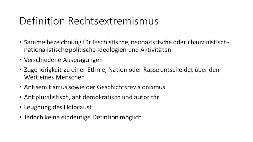 Wehrhafte Demokratie:
Rechtsextremismus
ICH HAB JA NICHTS GEGEN
DICH, JUTTA, ABER DEIN
„ABER" KOTZT MICH AN.
ICH HAB JA
NICHTS
GEGEN
FLÜCHT-