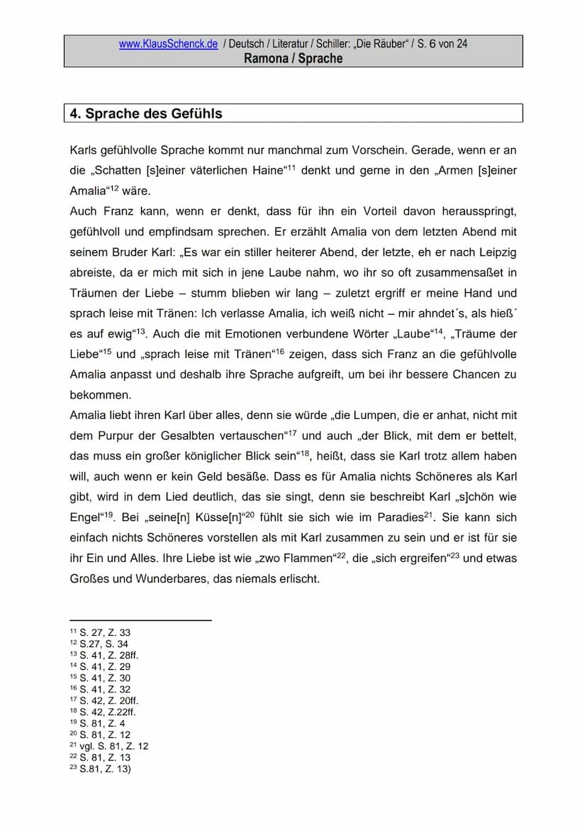 INHALTVERZEICHNIS
1.
2.
4.
3. Kontrapunktischer Beginn
Sprache des Gefühls
Obszöne und vulgäre Sprache
Tiermetapher
Sprache der Rebellion
8.