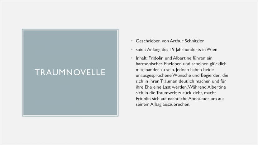 TRAUMDEUTUNG IN
TRAUMNOVELLE &
TRAFIKANT
Von Zelal und Amina Der Trafikant
Die Traumnovelle
INHALTSVERZEICHNIS
Instanzenmodell Sigmund Freud