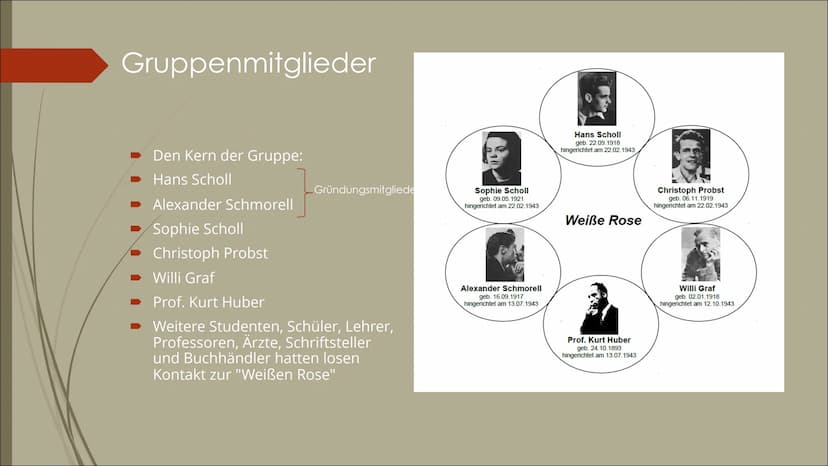 Die weiße Rose
Ein Widerstand mit Worten Definition Widerstand
Als Widerstand wird die Verweigerung des Gehorsams oder das aktive
opposition