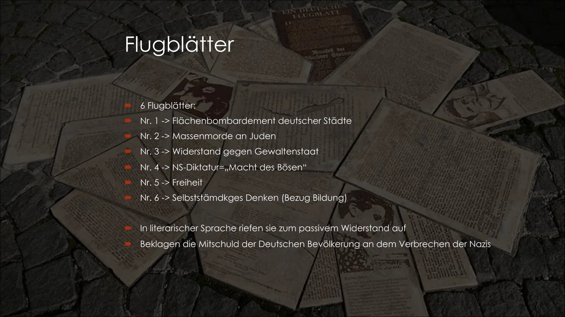 Die weiße Rose
Ein Widerstand mit Worten Definition Widerstand
Als Widerstand wird die Verweigerung des Gehorsams oder das aktive
opposition